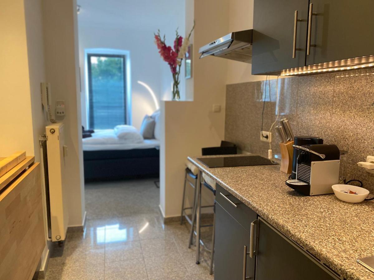 Stilvolles, Neues Apartment Mit Balkon In Bamberg Eksteriør billede