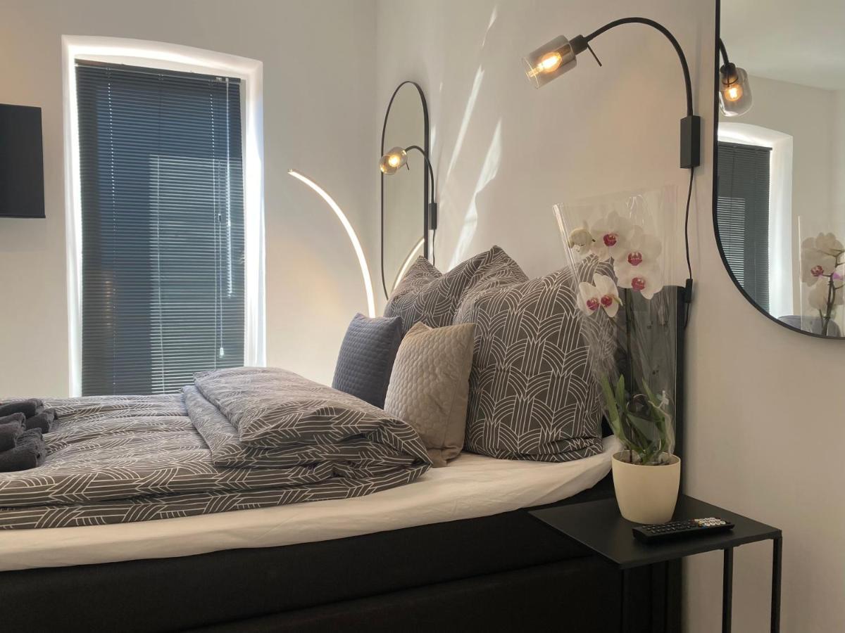 Stilvolles, Neues Apartment Mit Balkon In Bamberg Eksteriør billede