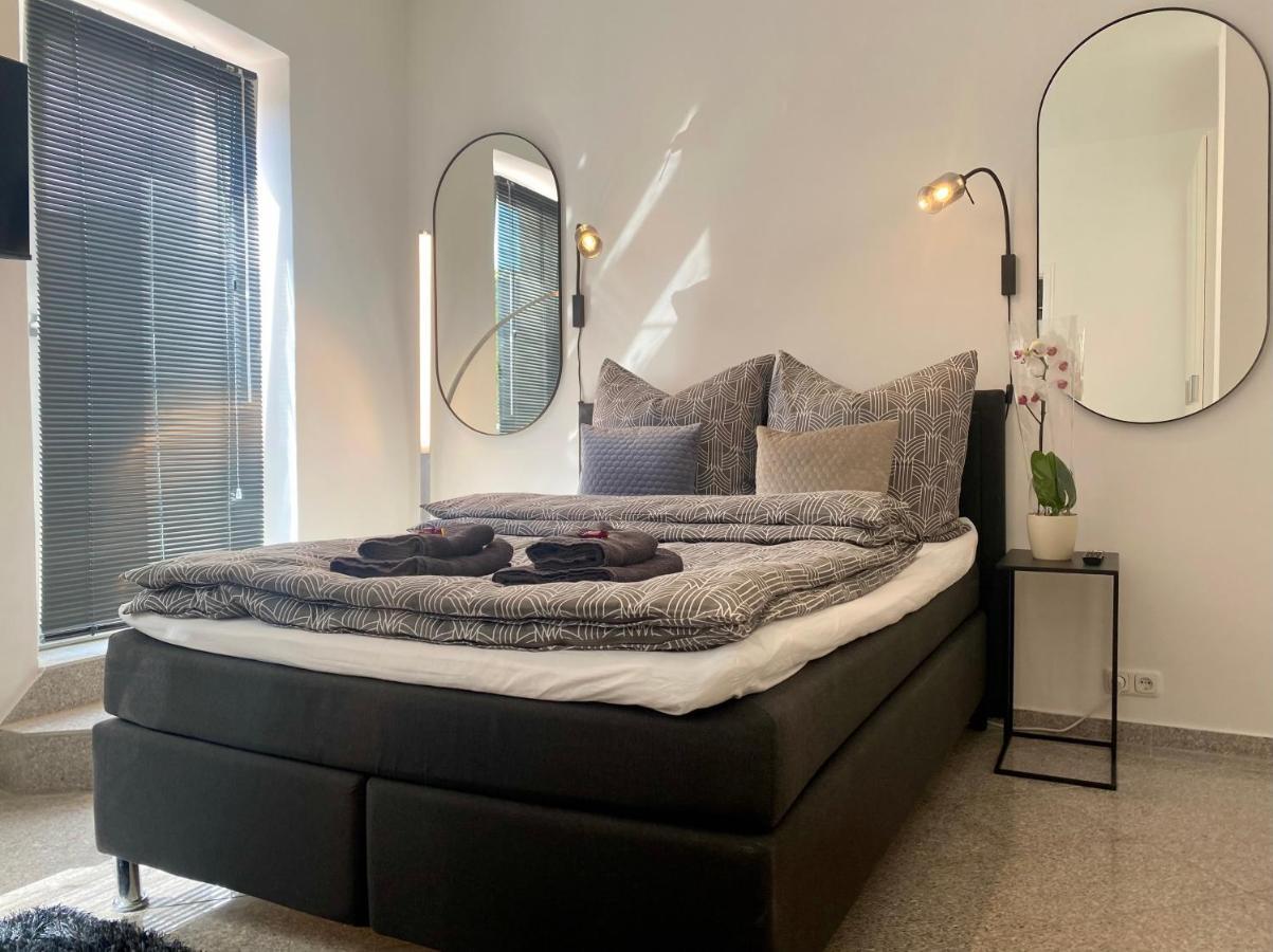 Stilvolles, Neues Apartment Mit Balkon In Bamberg Eksteriør billede